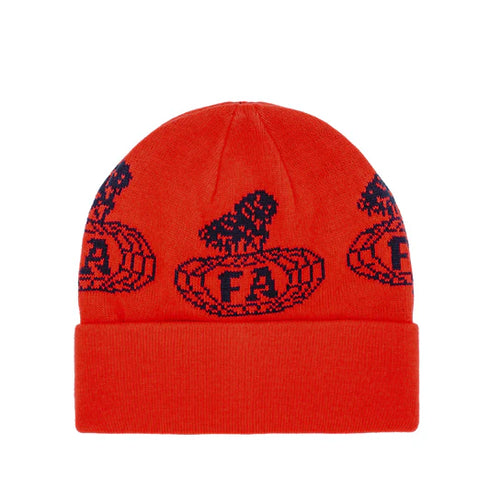 Fucking Awesome - Flea The World Beanie (Blood Orange)